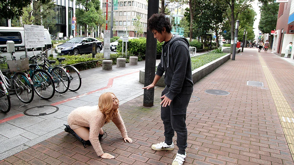 Meary Hayakawa Meets A Stranger And Fucks With Him
